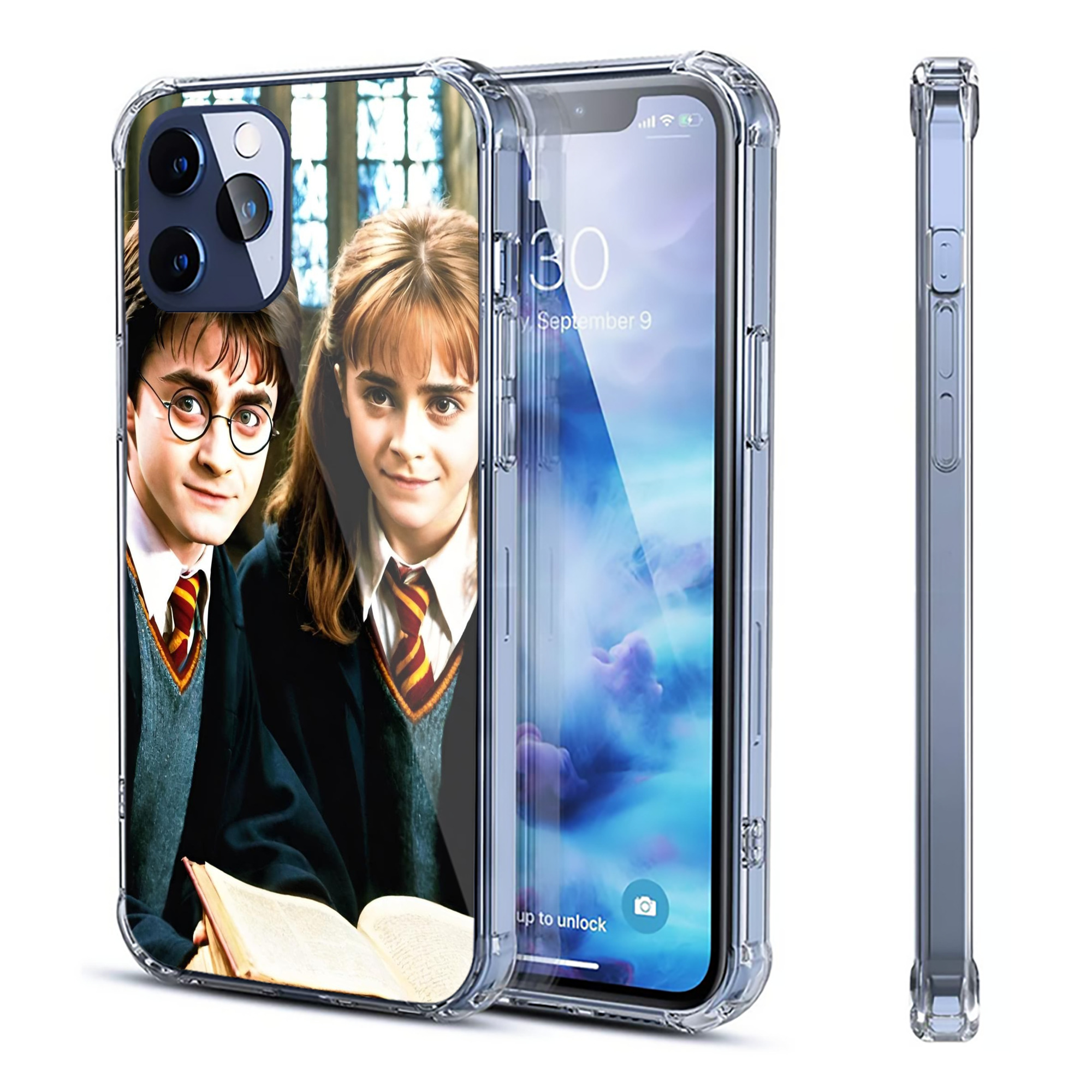 （画像用） Harry Potter ハリー・ポッターシリーズ 【iPhone 12シリーズ対応】透明スマホケース（クリアソフトケース）